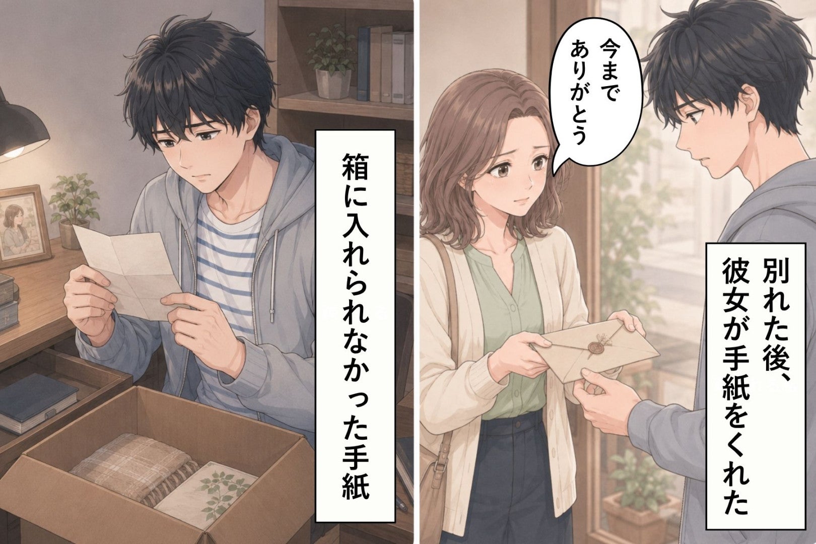いらない物なんてひとつもなかった。それでも僕は、彼女の手紙だけを箱に入れなかった