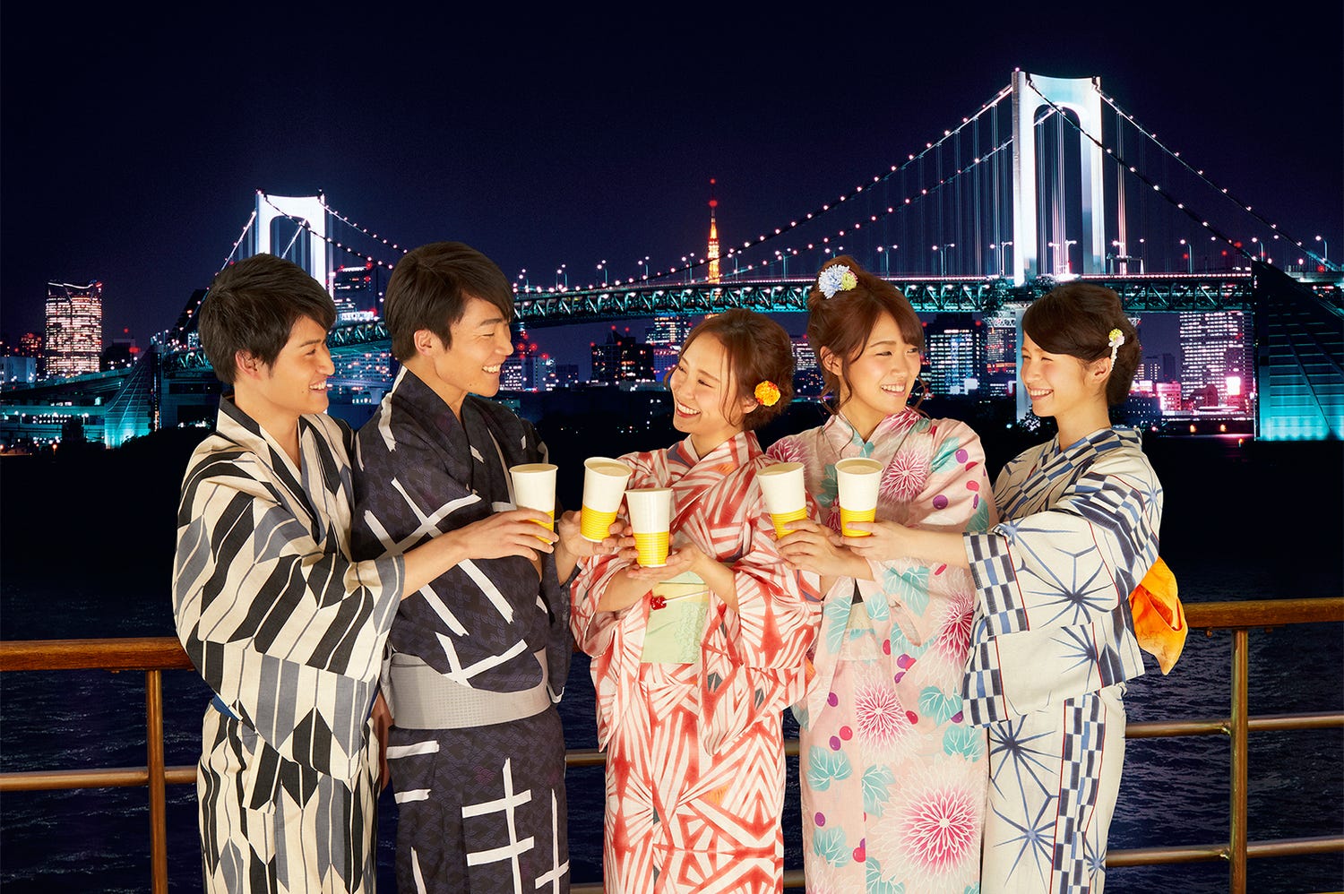 「東京湾納涼船」2017年も浴衣で船上パーティ!今年は102日間運航