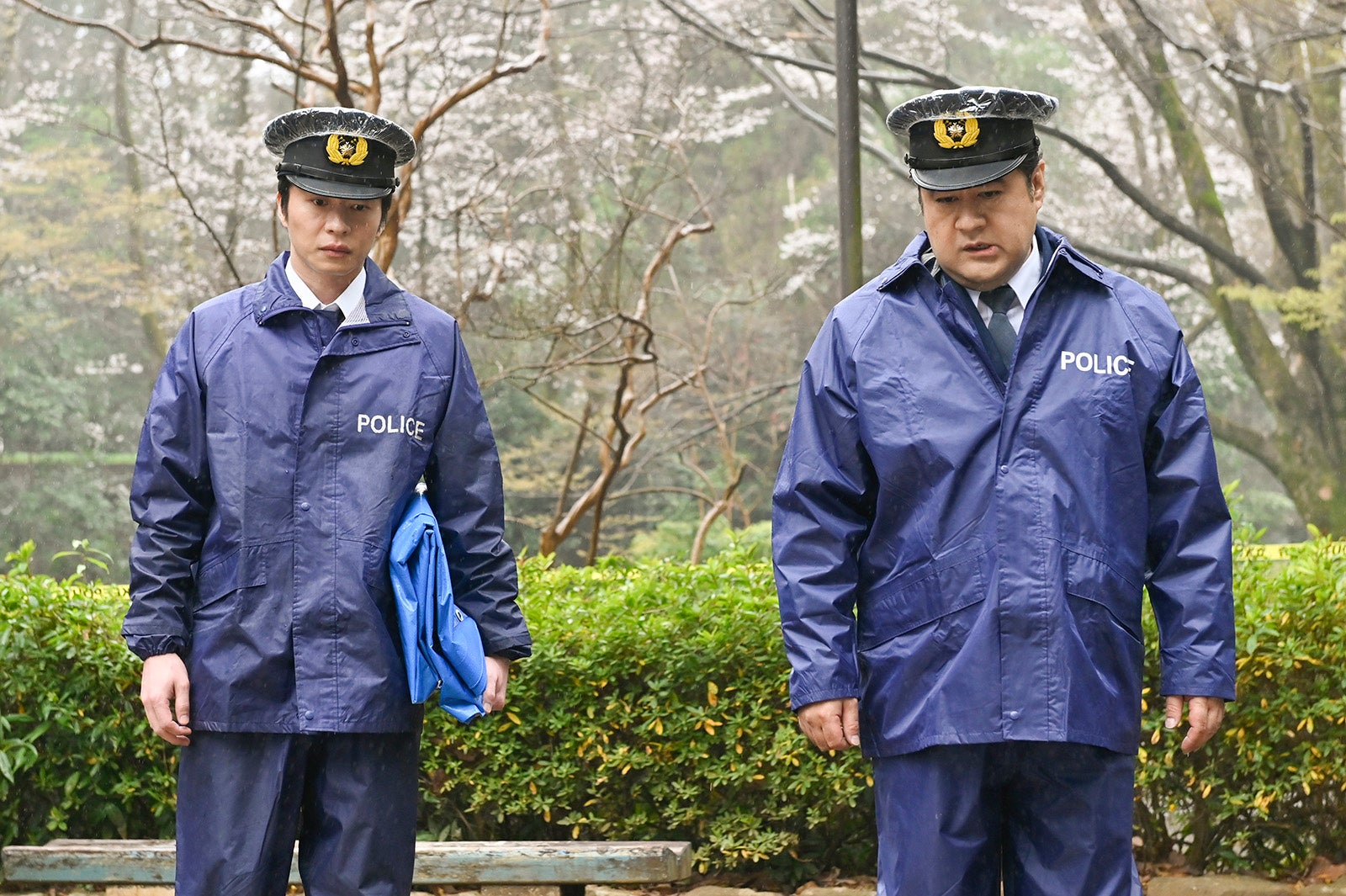 田中圭、小手伸也「unknown」第2話より（C）テレビ朝日