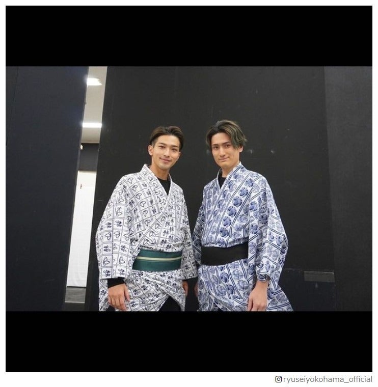 横浜流星、中村隼人と浴衣姿2ショット披露「＃隼人さんから頂いた浴衣」に反響
