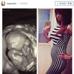 結婚と妊娠を発表した神子島みか／Instagramより【モデルプレス】