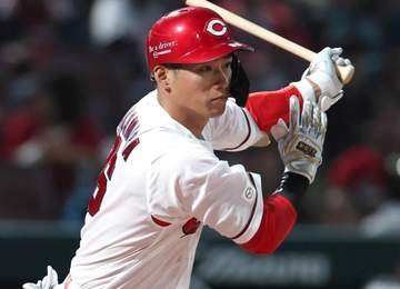 広島・中村奨成が開幕16戦目で初のスタメン落ち 自身初の開幕スタメン奪取もここまで打率・192、0打点と苦戦