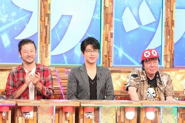 浅野忠信、及川光博、古田新太 (C)フジテレビ