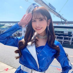 “ミスFLASH2021”名取くるみ、「Pacific Fairies」としてレースクイーンデビュー