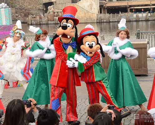 ディズニークリスマス、グーフィーの隣で踊るあの子は誰?
