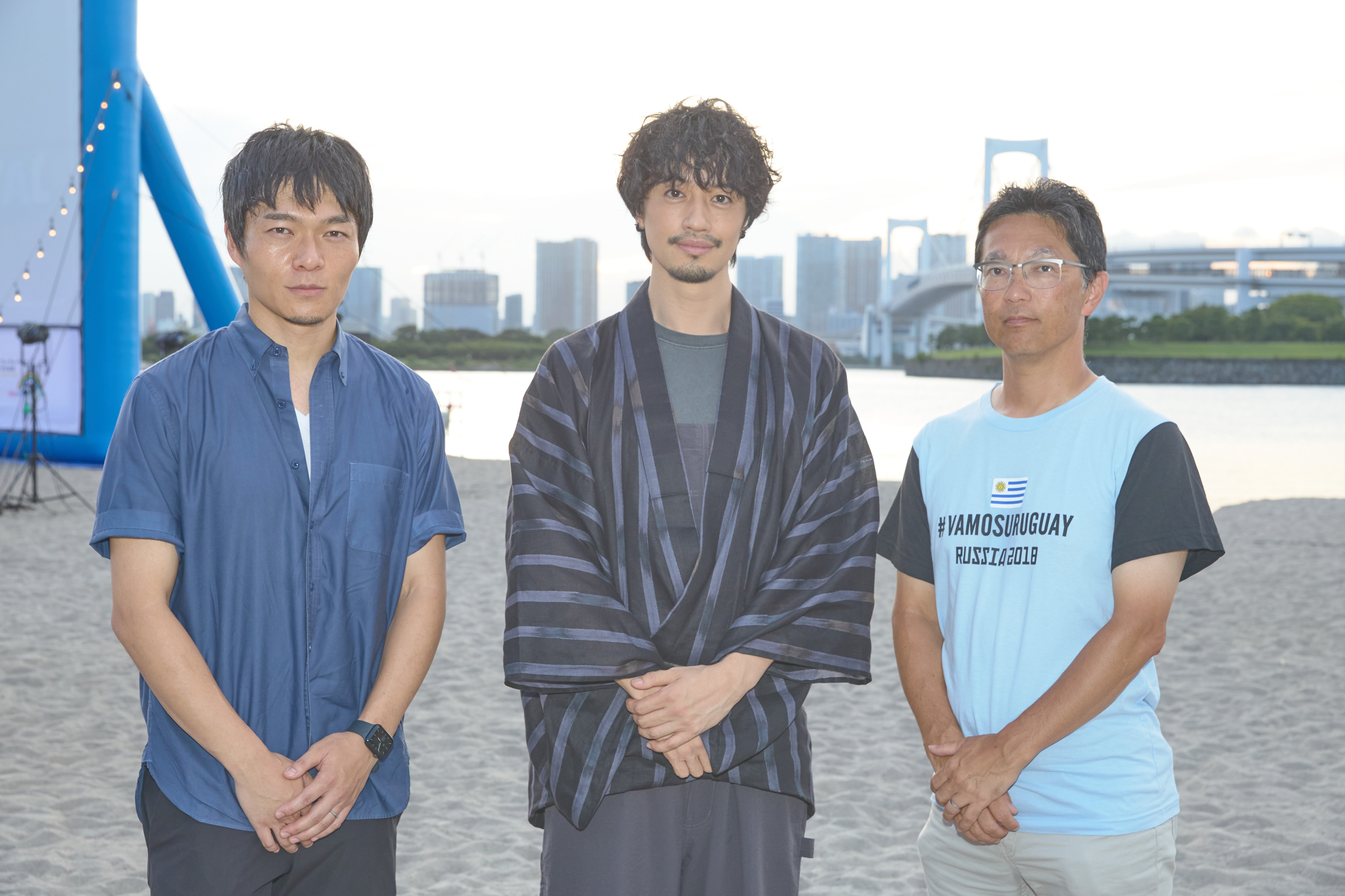 ⽥部井⼀真、斎藤⼯、濱潤（提供写真）