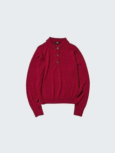 ユニクロ メリノポロセーター ユニクロのメリノポロセーター