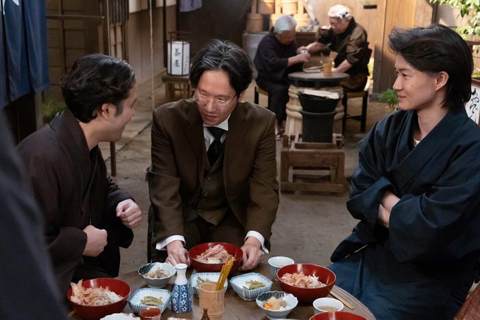 前原瑞樹、前原滉、神木隆之介「らんまん」第120話(C)NHK