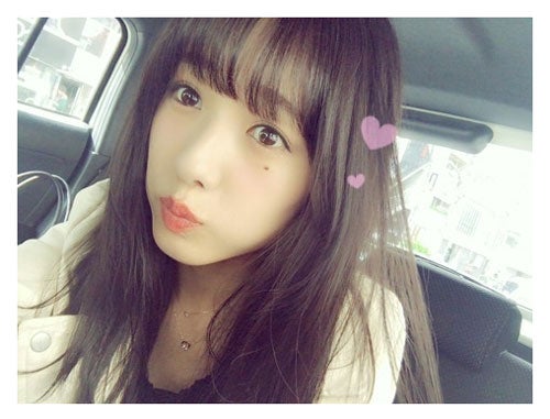 黒髪姿の前田希美／前田希美オフィシャルブログ（Ameba）より