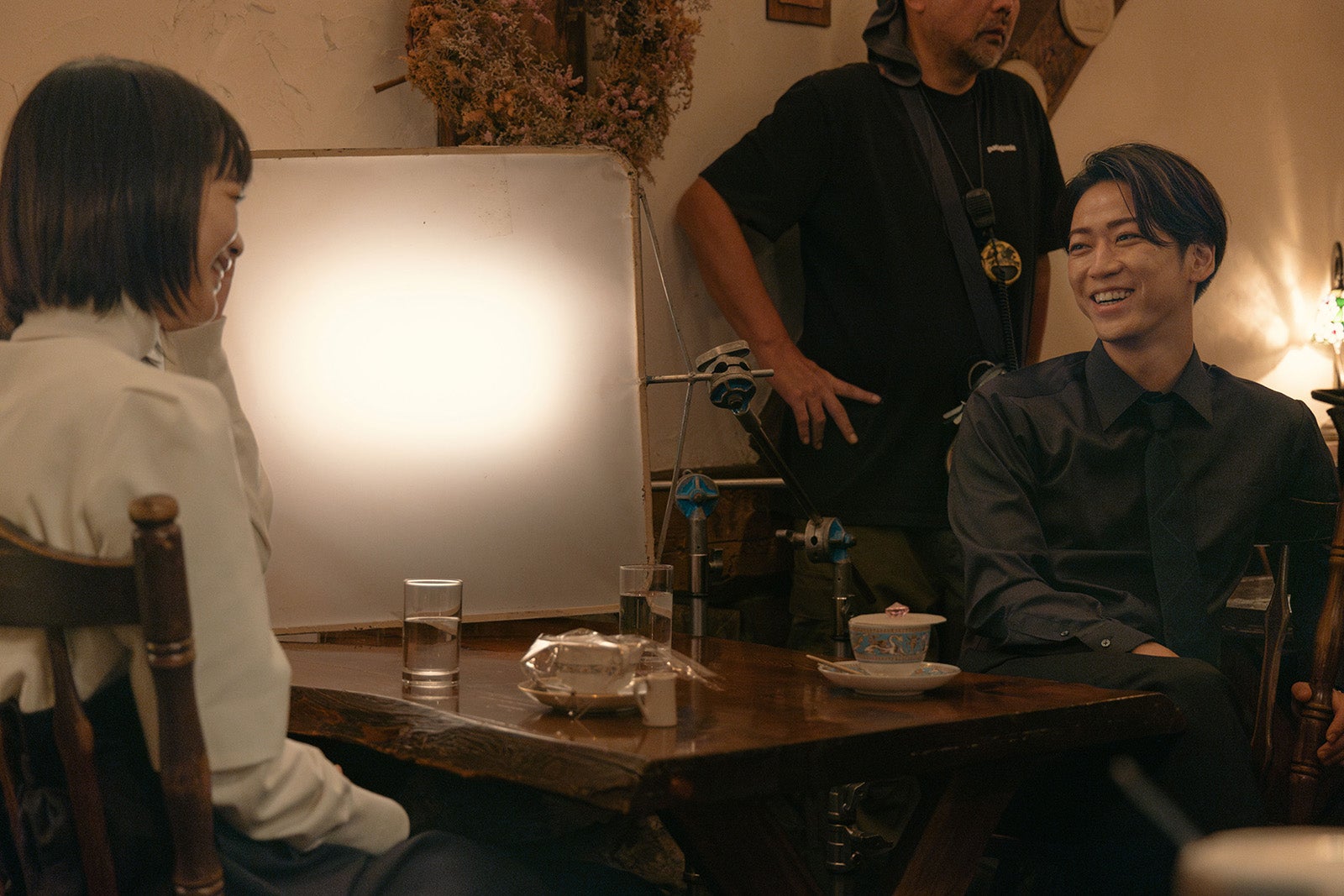 見上愛、亀梨和也（C）WOWOW