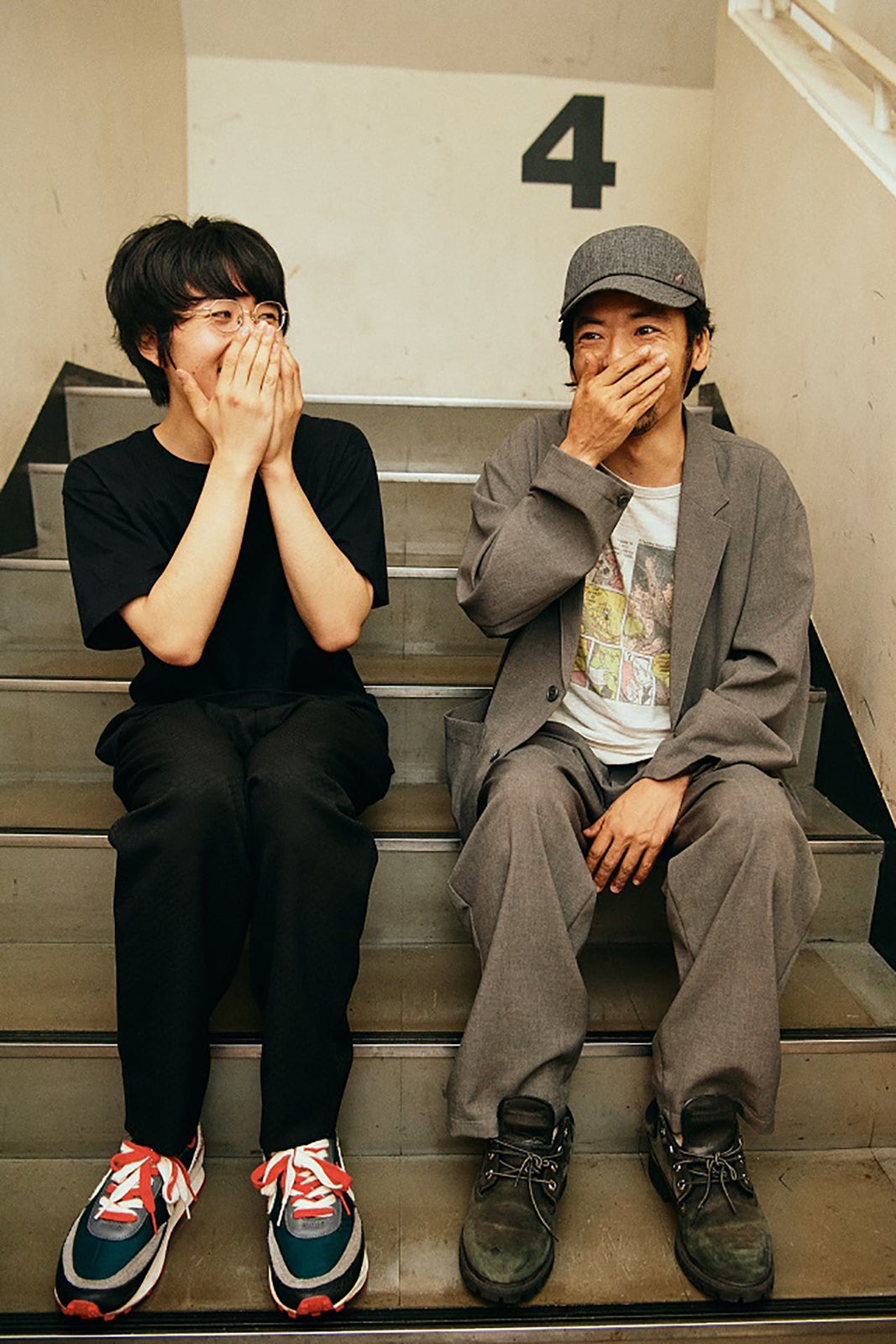 崎山蒼志、七尾旅人（提供写真）