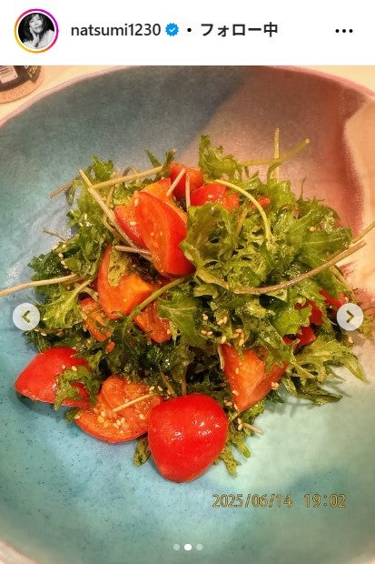 小川菜摘Instagramより