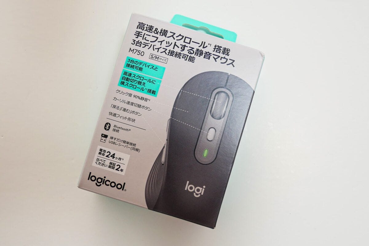 Logicool・M750