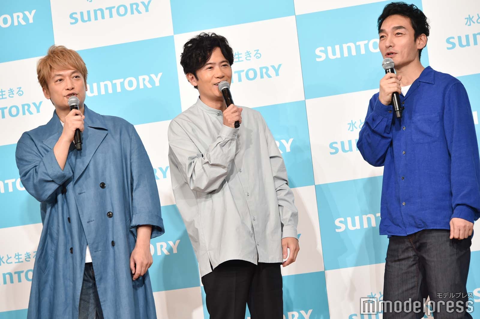 香取慎吾、稲垣吾郎、草なぎ剛（C）モデルプレス