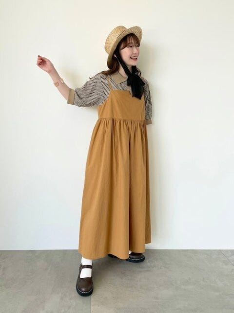 ポロシャツ　コーデ