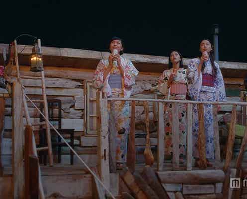 二階堂ふみ&成海璃子&野村周平、涼しげ浴衣姿で“仲間と過ごす夏”