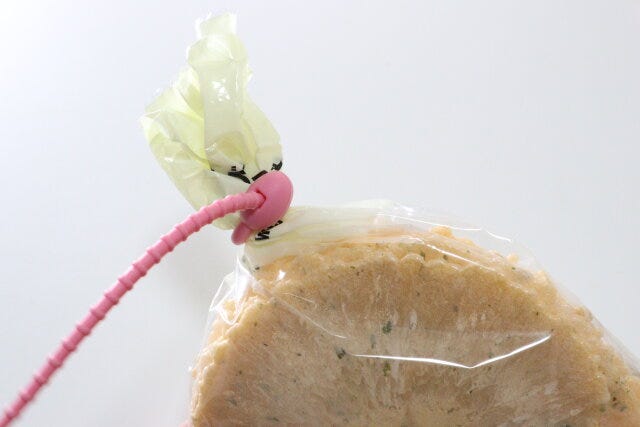 ダイソーの食品保存用バンド