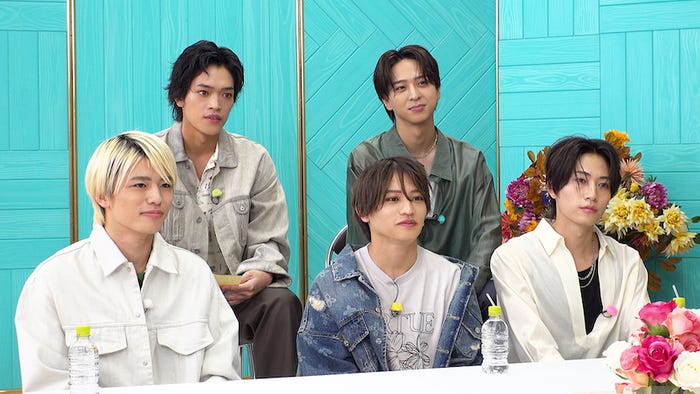 篠塚大輝、原嘉孝、猪俣周杜、寺西拓人、橋本将生(C)フジテレビ