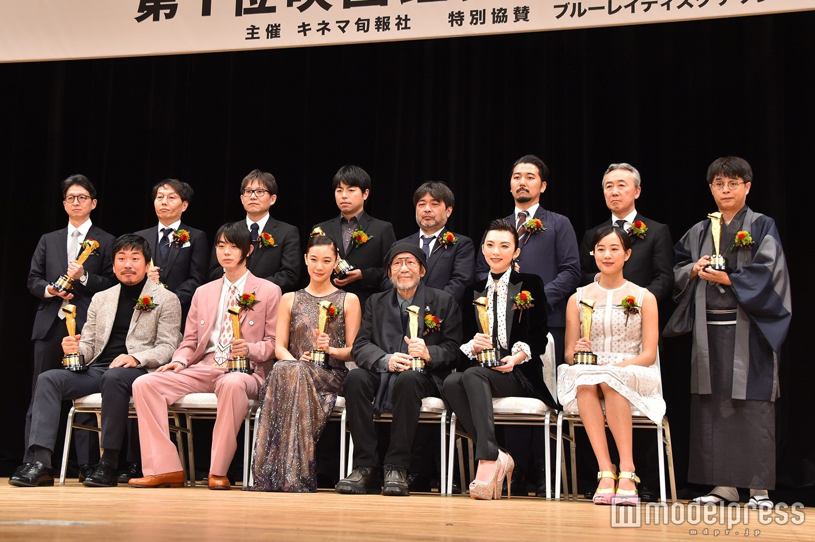 「第91回キネマ旬報ベスト・テン」表彰式の様子 （C）モデルプレス
