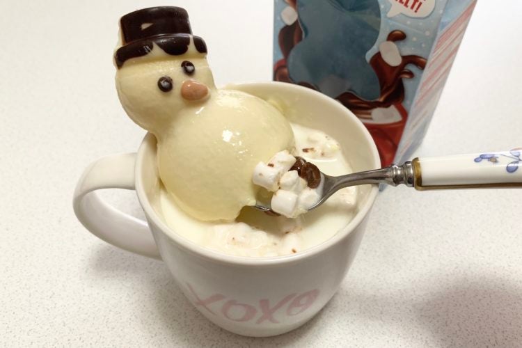 スノーマンチョコ