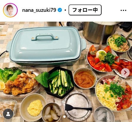 鈴木奈々Instagramより