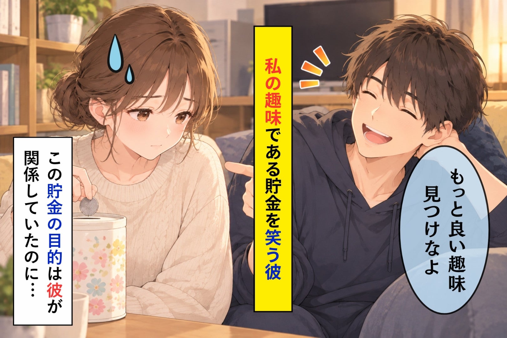 「趣味は貯金」と言った私を笑った彼→誕生日旅行の旅館で、代金の出どころを打ち明けた