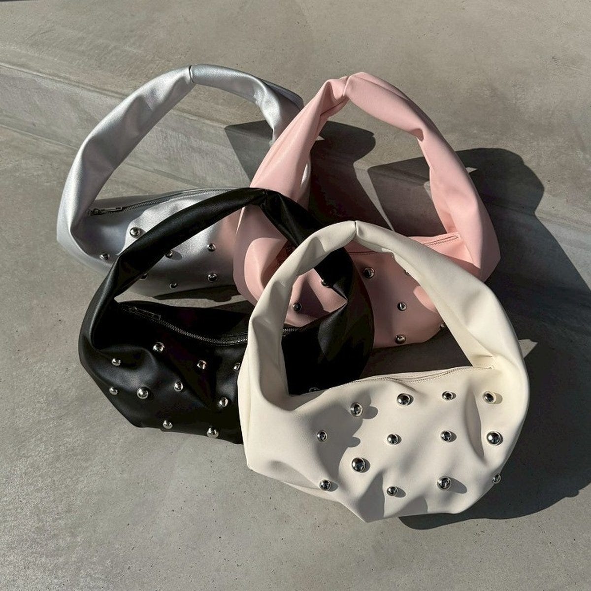 しまむら 大小スタッズ付きショルダー(ANNA) しまむらの大小スタッズ付きショルダー(ANNA)