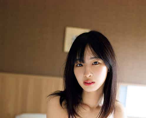 STU48沖侑果、美バスト輝く初ランジェリー姿 1st写真集「遊泳禁止」アザーカット公開