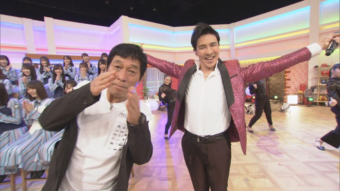 明石家さんま、郷ひろみ(C)NHK