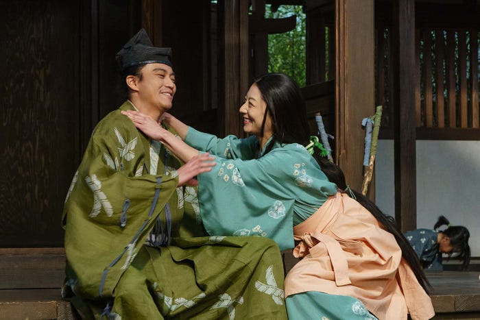 小栗旬、小池栄子「鎌倉殿の13人」(C)NHK