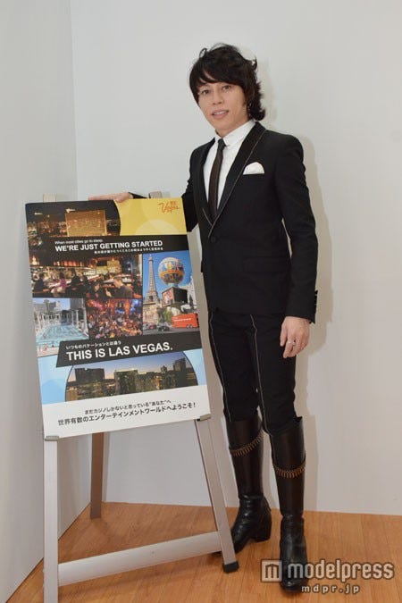 モデルプレスのインタビューに応じたT.M.Revolution西川貴教