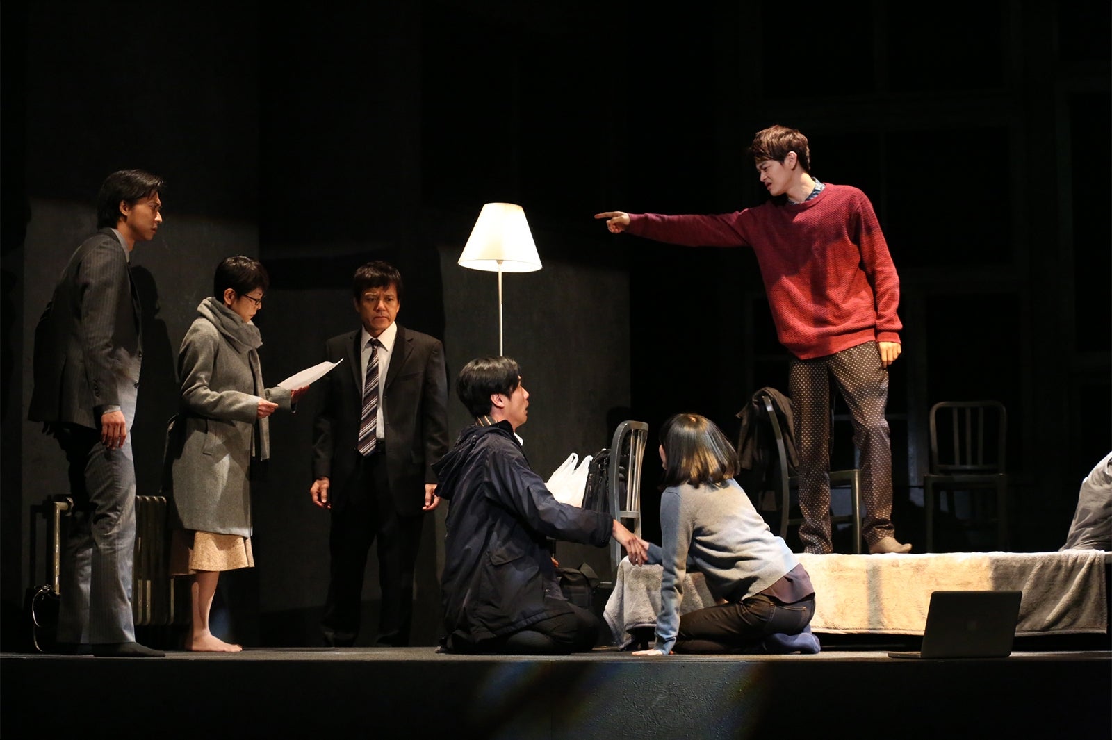 「関数ドミノ」ゲネプロより（提供画像）