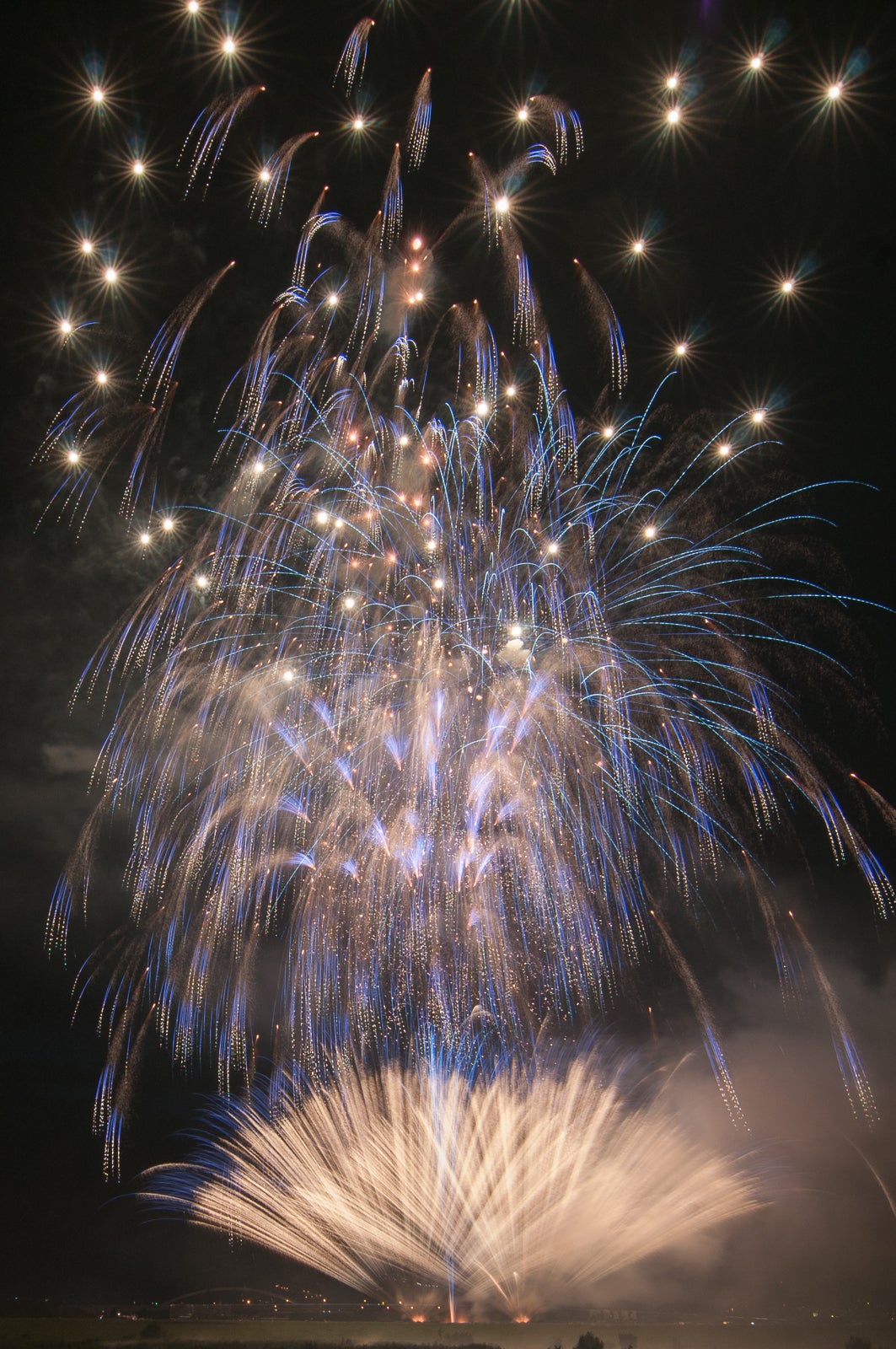 約12,000発もの花火が夜空を染める／画像提供：東京花火大祭制作委員会