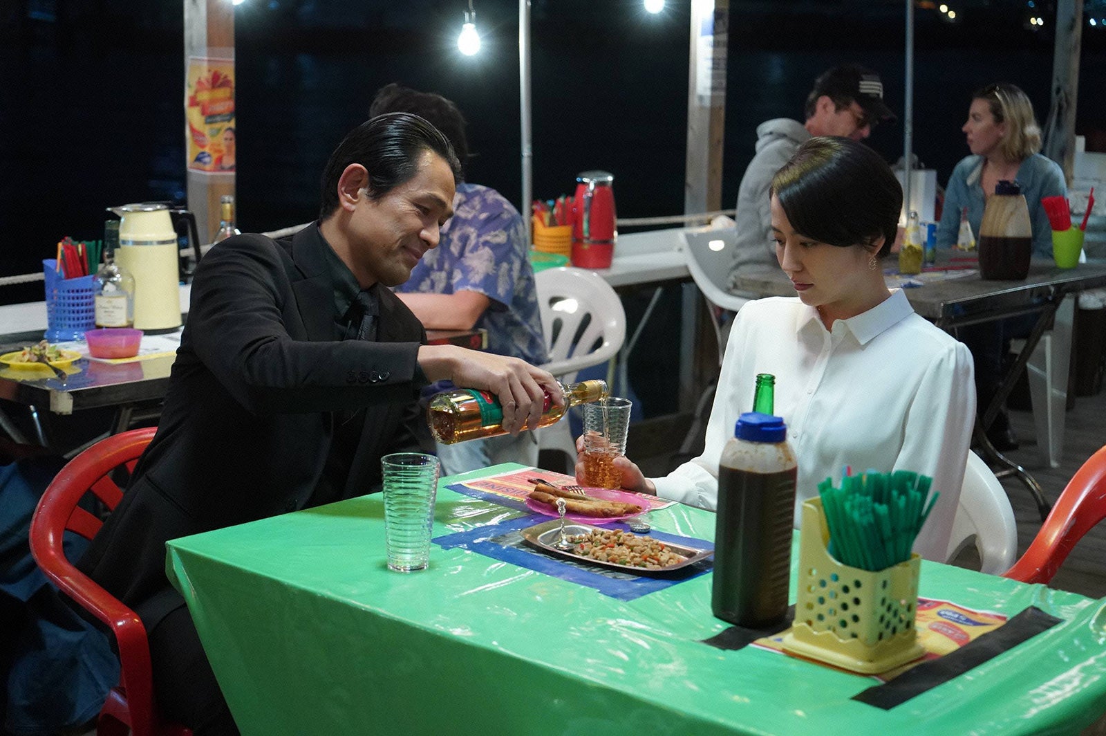 江口洋介、長澤まさみ（C）フジテレビ