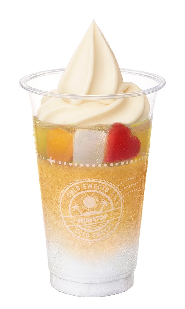 ハロハロ 白桃／画像提供：ミニストップ株式会社