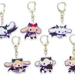 シナモロールレンジャーアクリルキーホルダー全6種各540円(税込)/画像提供:株式会社サンリオエンターテイメント