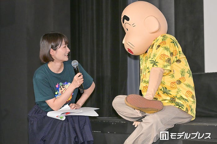 佐藤ちひろアナ、銀の介(C)モデルプレス