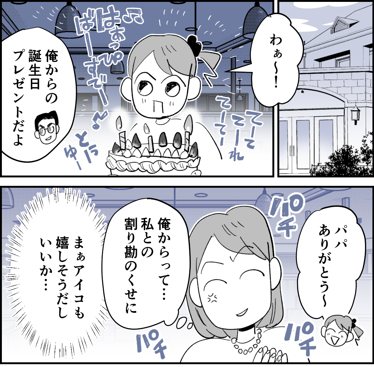 【全5話】離婚した旦那が義母から子どもへの誕生日プレゼント代“1万円”をネコババ2-1-1