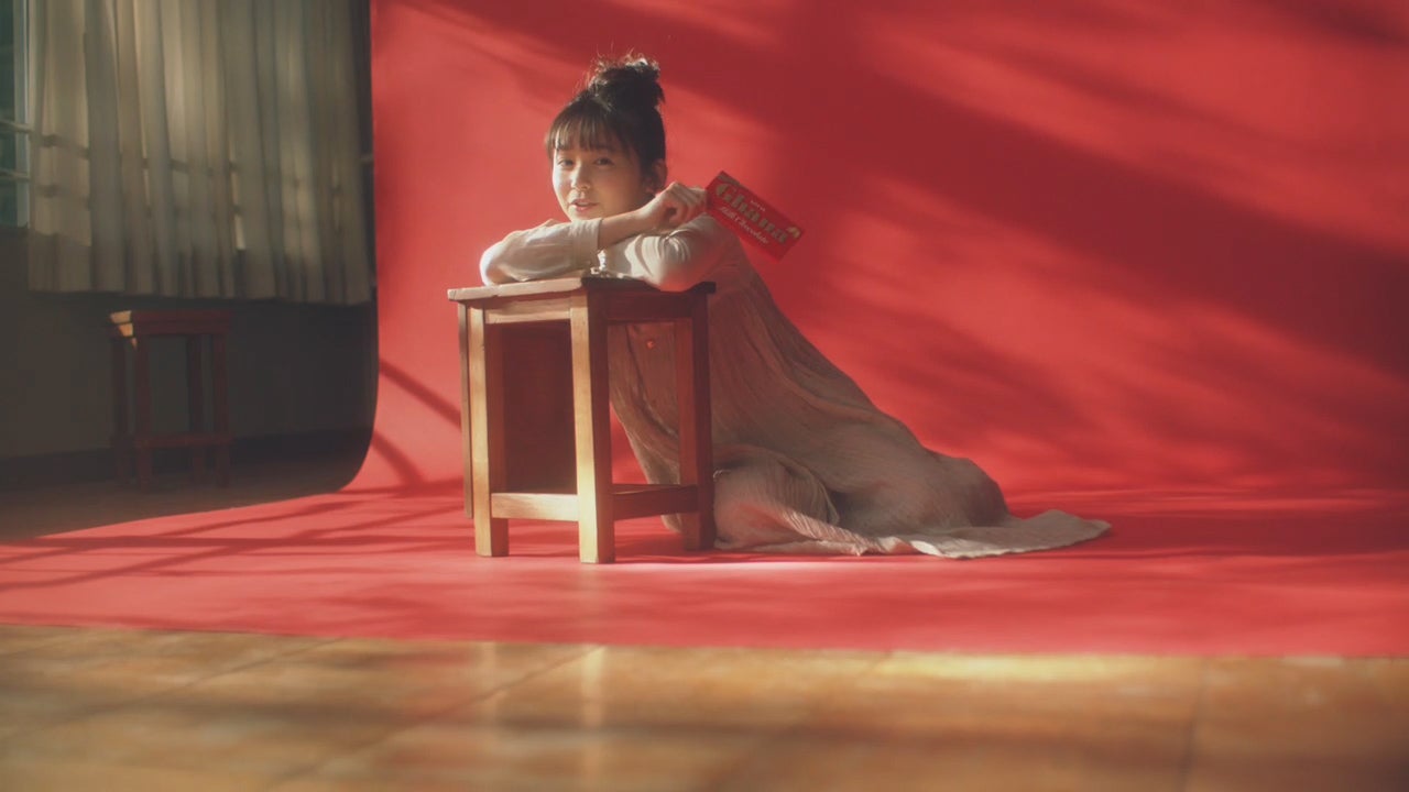 久間田琳加／新CMより（提供写真）