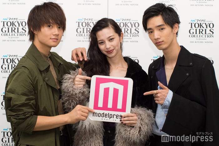 (左から)佐野勇斗、中条あやみ、清水尋也 (C)モデルプレス