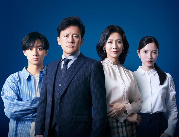 大西利空、橋本じゅん、戸田菜穂、松田有咲/ロゴなし(C)テレビ朝日