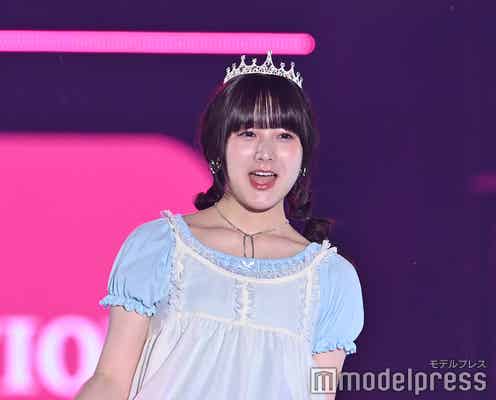 本田紗来、美脚のぞくプリンセスルックでキュートに登場【TGC2025S/S】