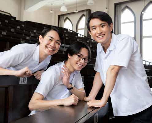 AmBitious吉川太郎&小柴陸「ながたんと青と」登場 HiHi Jets作間龍斗と笑顔で撮影<現場レポート&インタビュー>