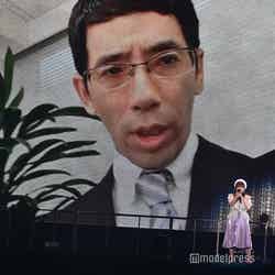 映像出演した野間口徹と大場美奈「AKB48グループ感謝祭～ランクインコンサート～」 （C）モデルプレス