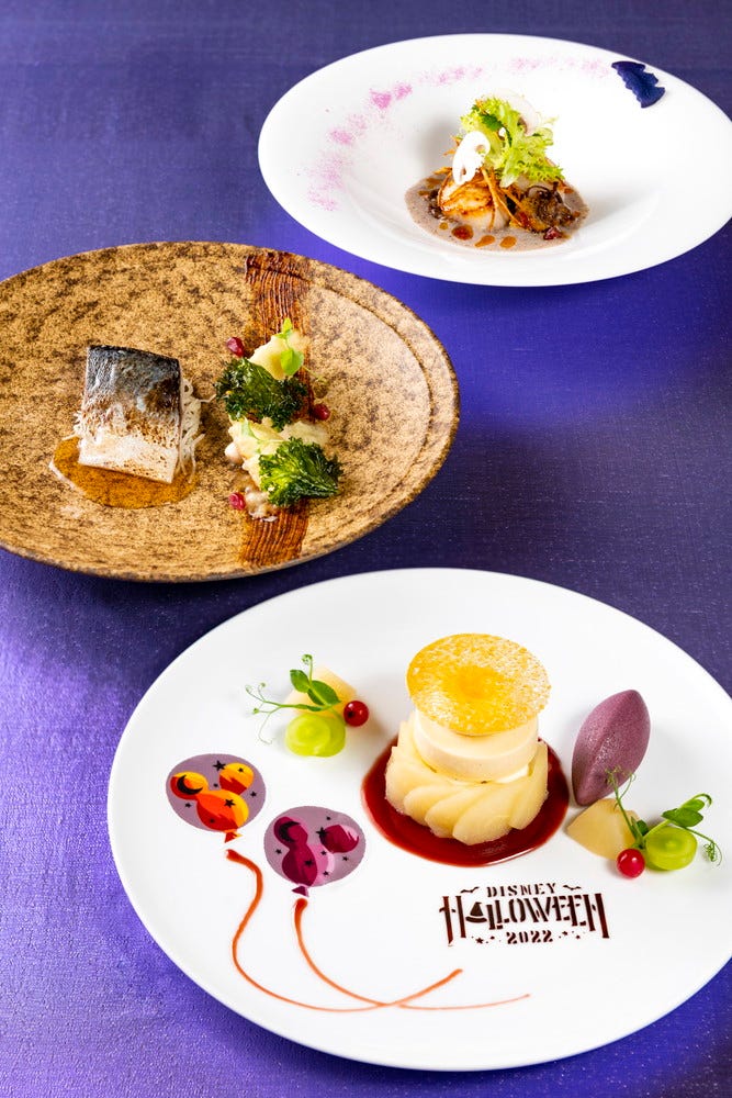東京ディズニーランドホテル「カンナ」“ディズニー・ハロウィーン”プレシャスカンナ※ランチのみの提供(C)Disney