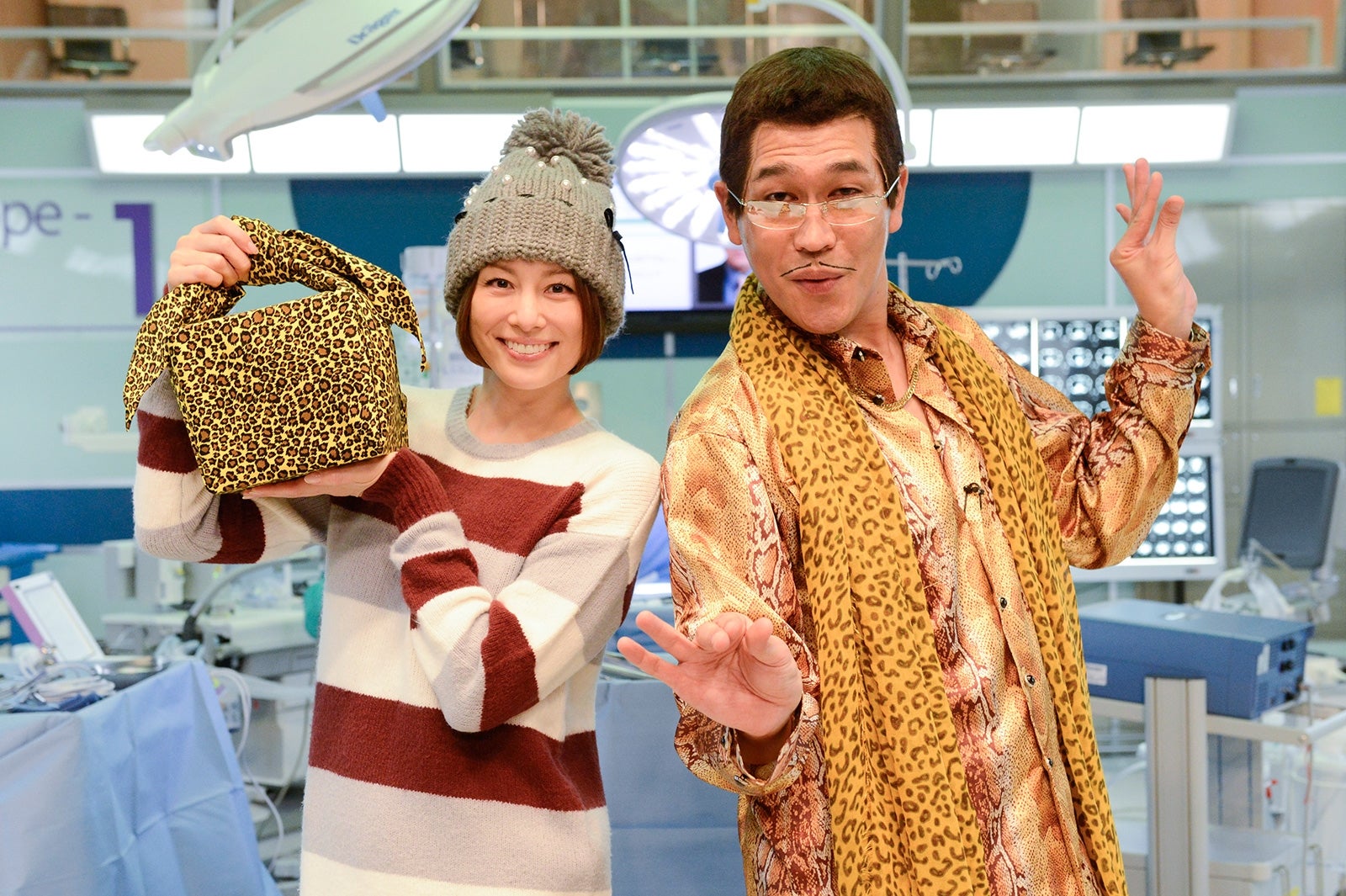 「ドクターX」米倉涼子が「PPAP」 ピコ太郎から熱血指導