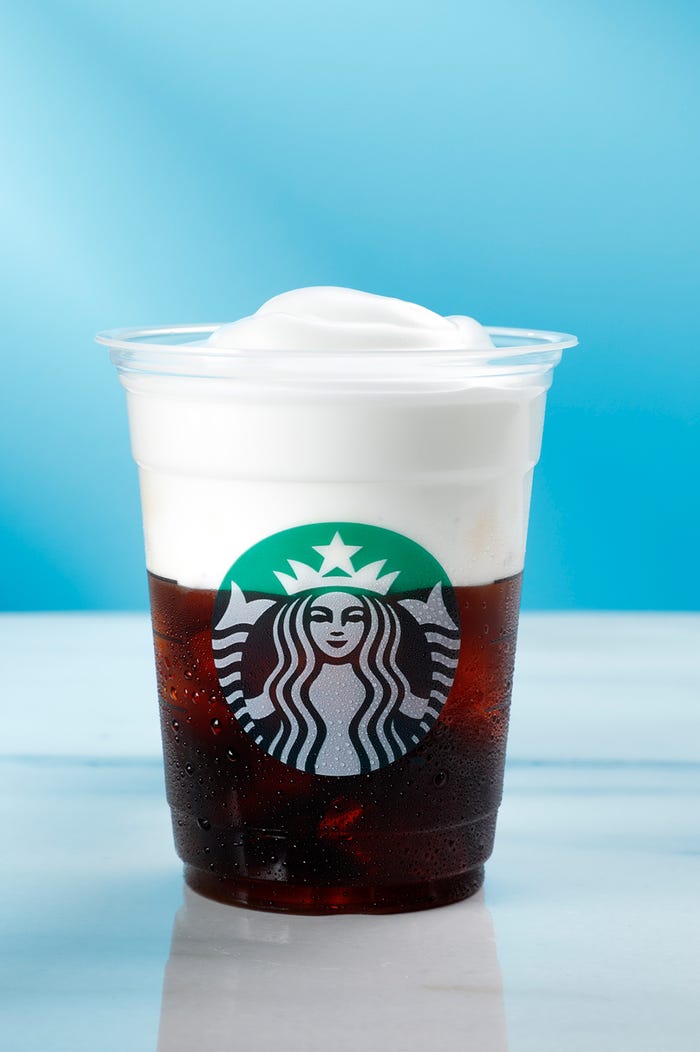 コールドブリュー ムース フォーム ヘーゼルナッツ/画像提供:スターバックス コーヒー ジャパン