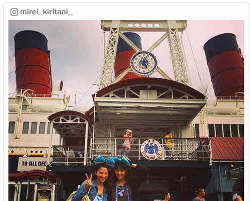 話題の桐谷美玲&河北麻友子、ディズニーでの「指名」エピソードにも反響「居合わせたい」 コンビ名も決定