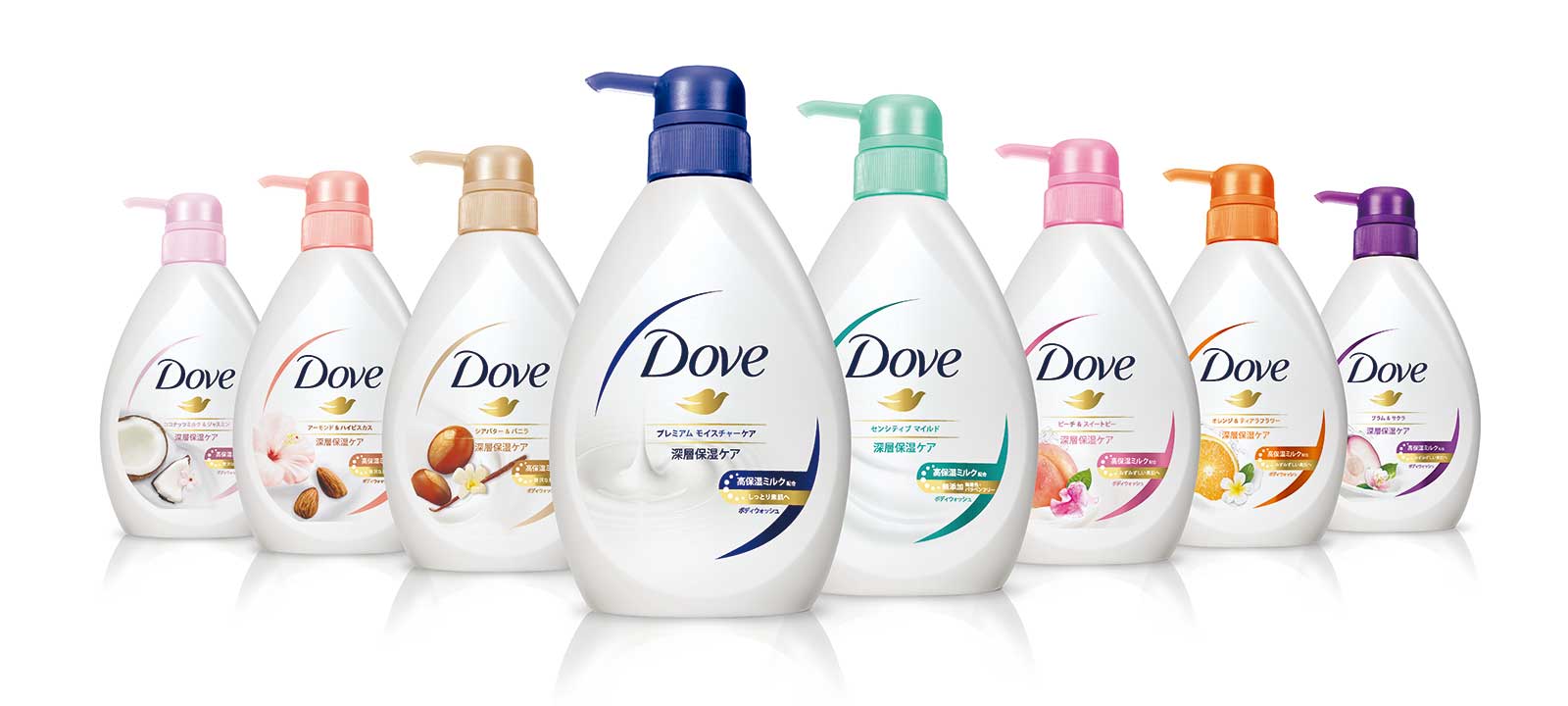 ダヴでうるおいを感じられる肌へ