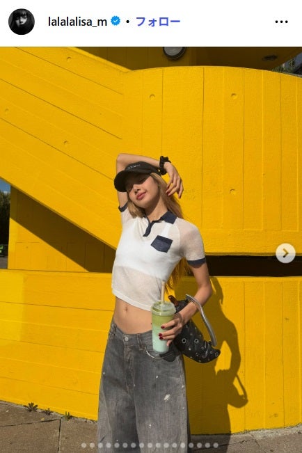 リサInstagramより